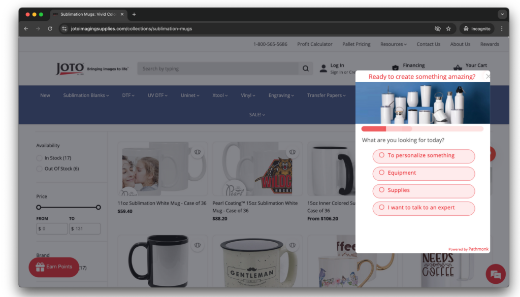 joto-product-selector